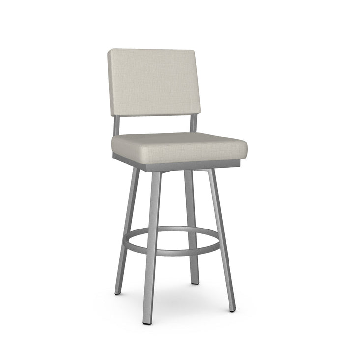 Mathilde Swivel Bar Stool - Upholstered