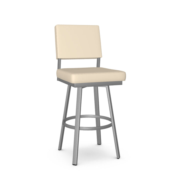 Mathilde Swivel Bar Stool - Upholstered