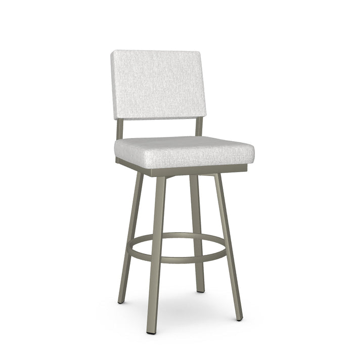 Mathilde Swivel Bar Stool - Upholstered