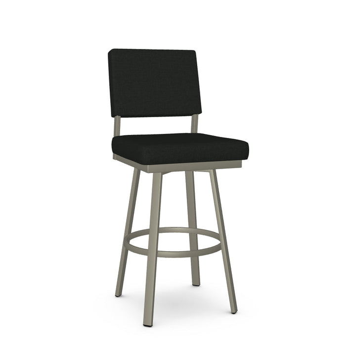 Mathilde Swivel Bar Stool - Upholstered
