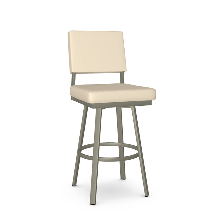 Mathilde Swivel Bar Stool - Upholstered