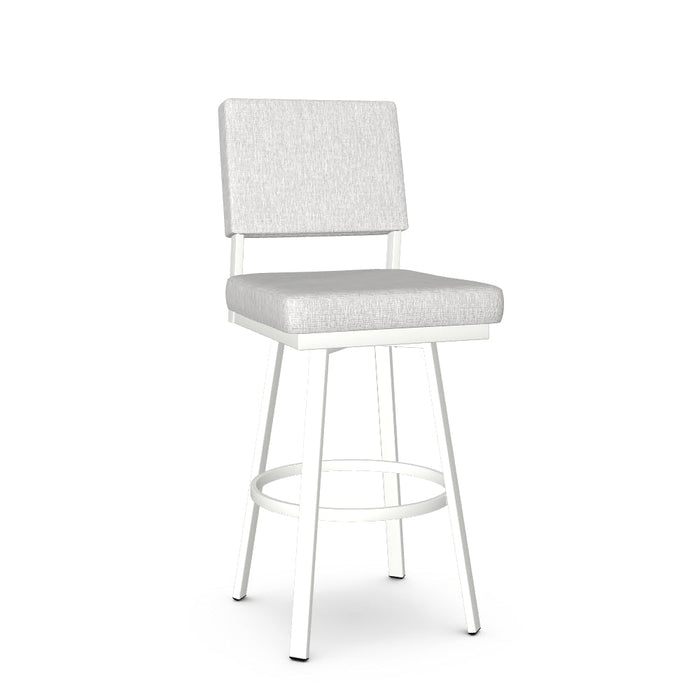 Mathilde Swivel Bar Stool - Upholstered