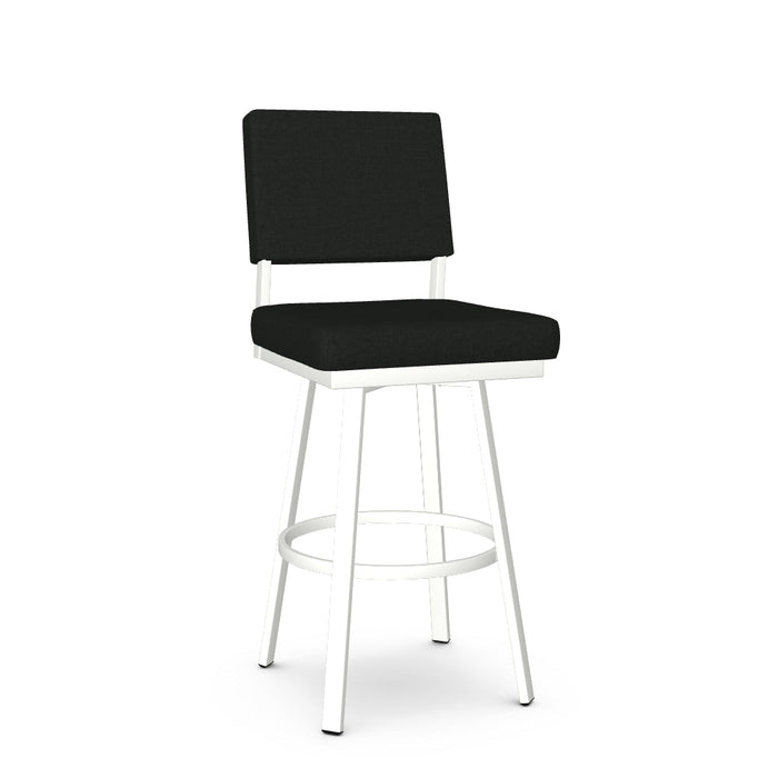 Mathilde Swivel Bar Stool - Upholstered