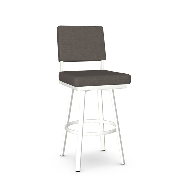 Mathilde Swivel Bar Stool - Upholstered