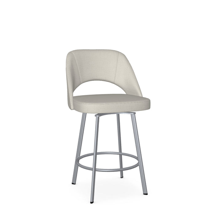 Scarlett Swivel Counter Stool - Upholstered