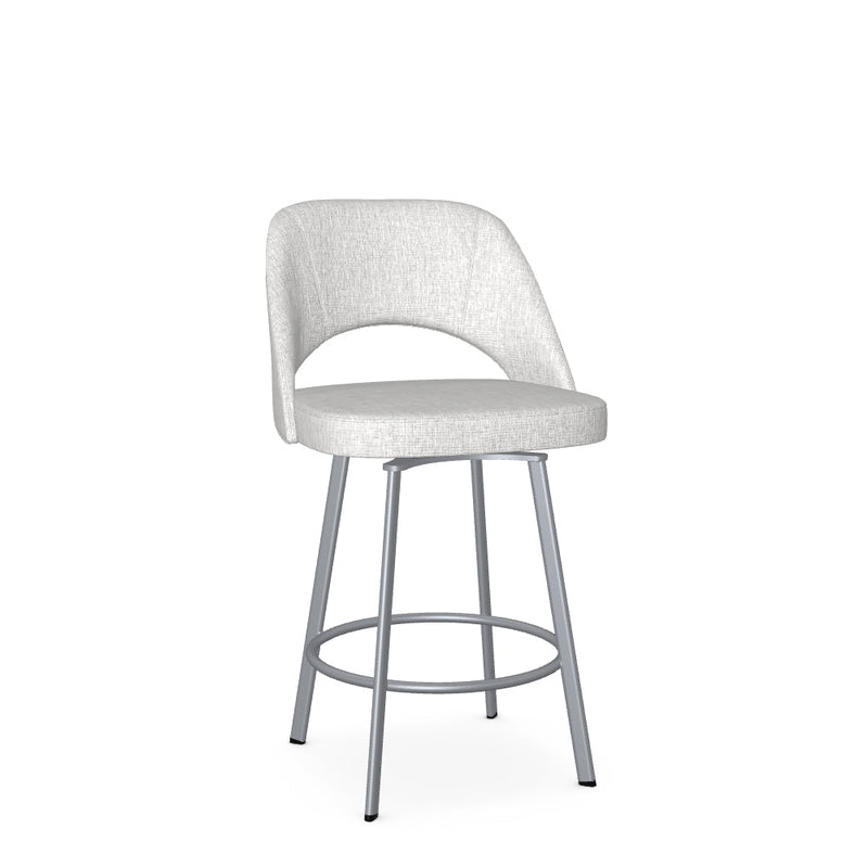 Scarlett Swivel Counter Stool - Upholstered