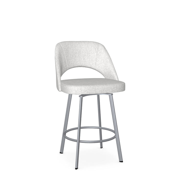 Scarlett Swivel Counter Stool - Upholstered