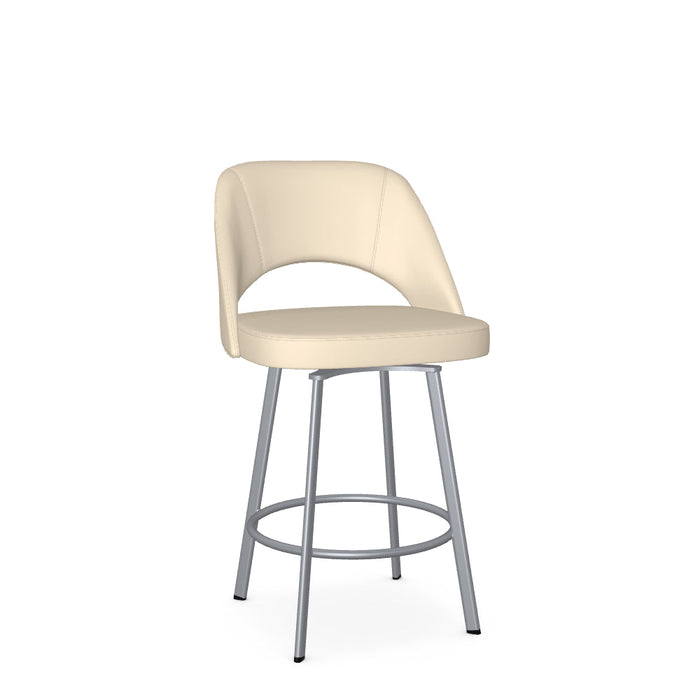 Scarlett Swivel Counter Stool - Upholstered