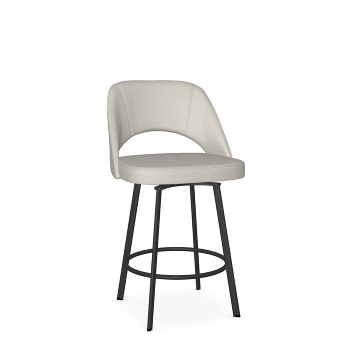Scarlett Swivel Counter Stool - Upholstered