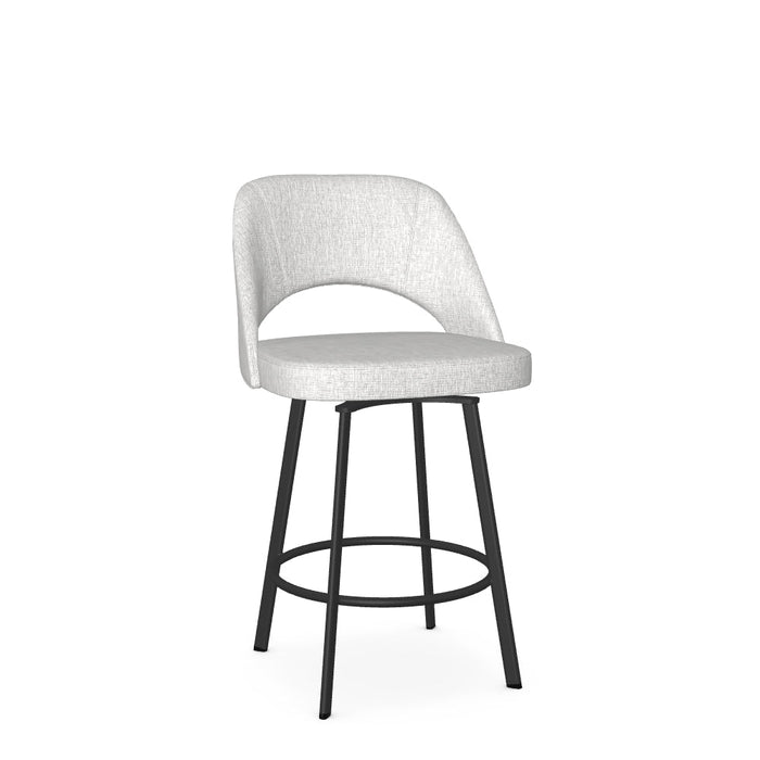 Scarlett Swivel Counter Stool - Upholstered