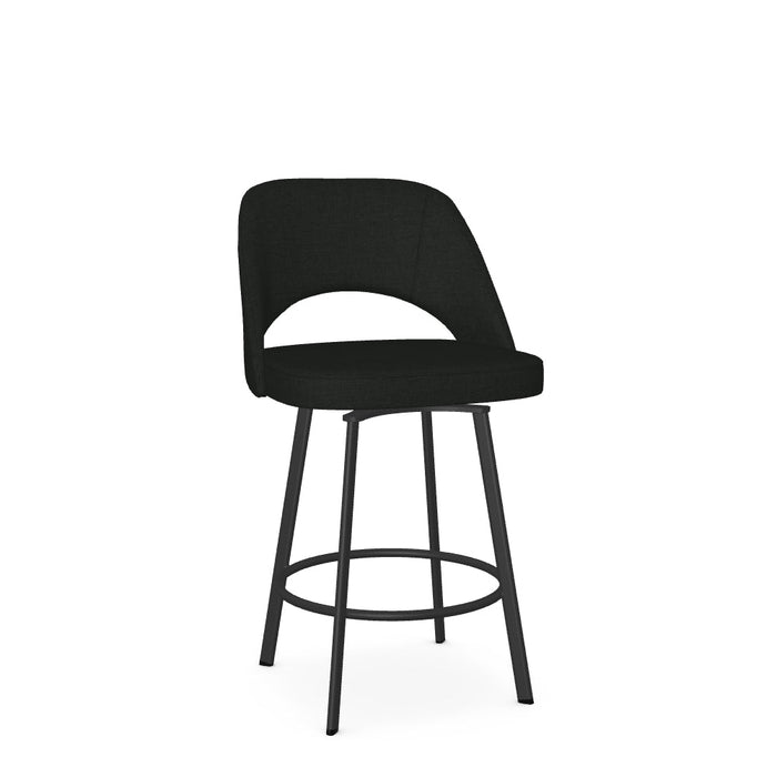 Scarlett Swivel Counter Stool - Upholstered