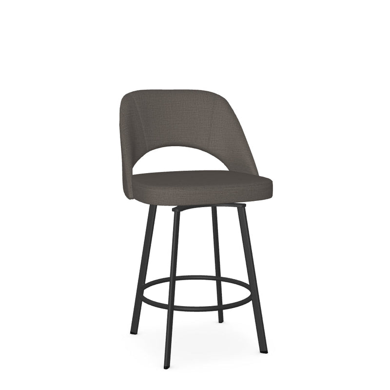 Scarlett Swivel Counter Stool - Upholstered