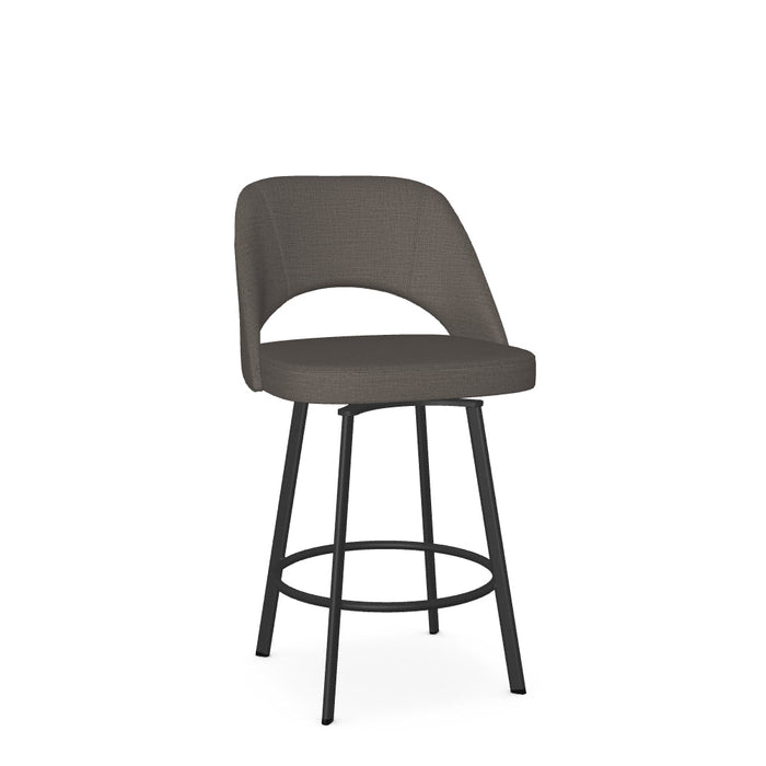 Scarlett Swivel Counter Stool - Upholstered