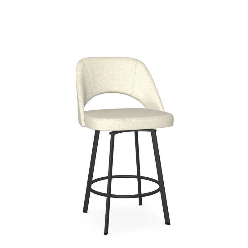 Scarlett Swivel Counter Stool - Upholstered