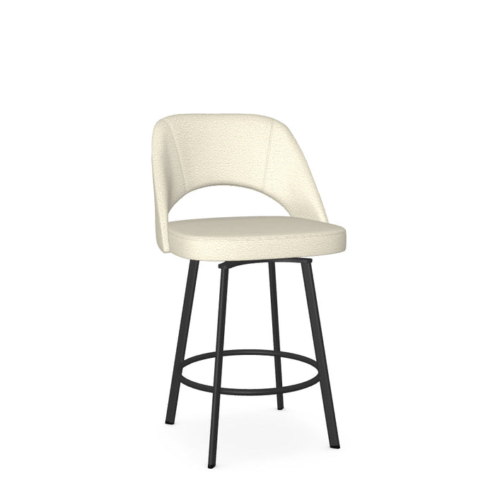 Scarlett Swivel Counter Stool - Upholstered
