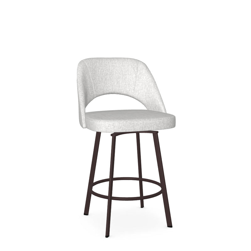 Scarlett Swivel Counter Stool - Upholstered