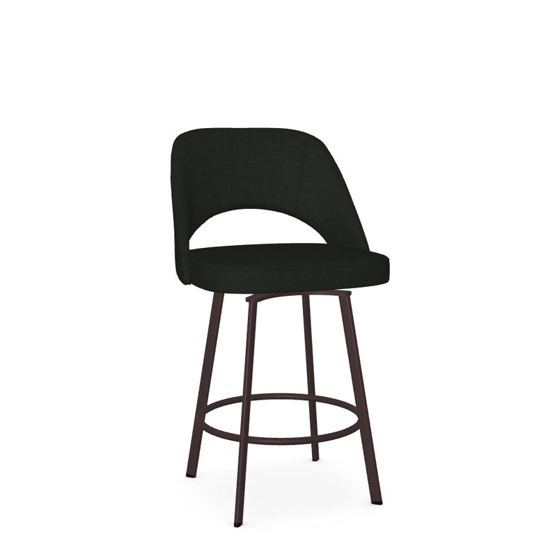 Scarlett Swivel Counter Stool - Upholstered