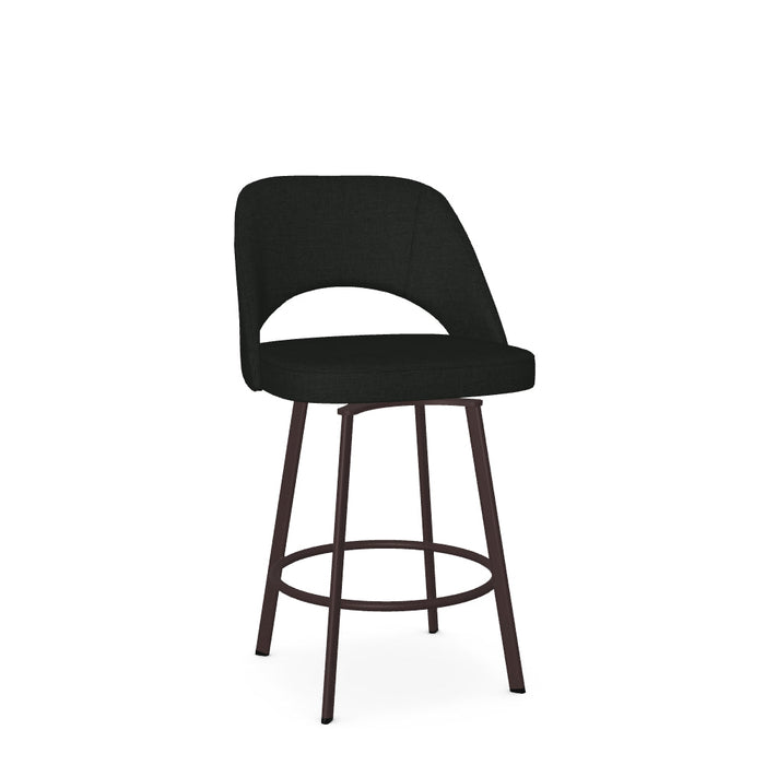 Scarlett Swivel Counter Stool - Upholstered