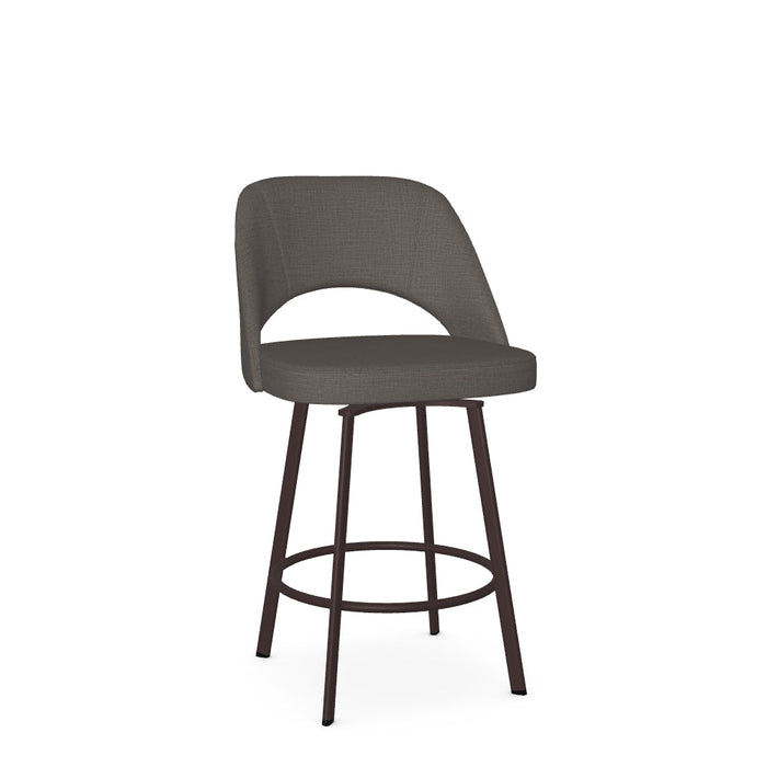 Scarlett Swivel Counter Stool - Upholstered