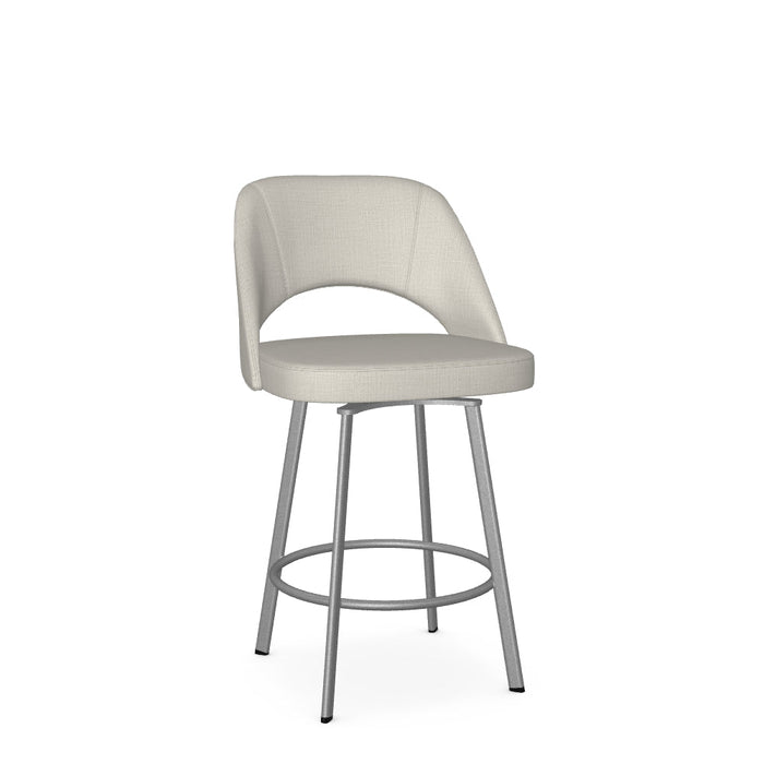 Scarlett Swivel Counter Stool - Upholstered