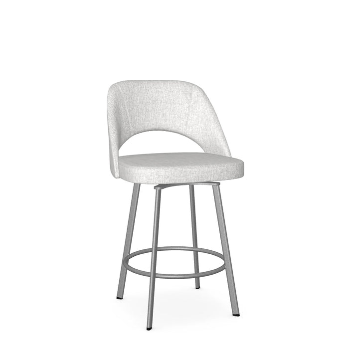 Scarlett Swivel Counter Stool - Upholstered
