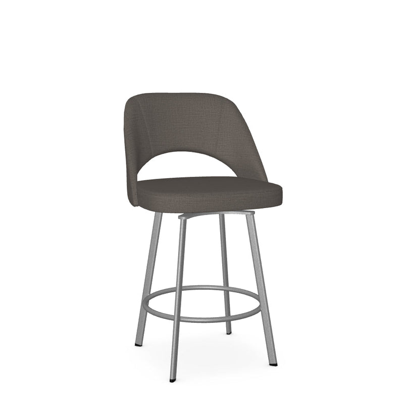 Scarlett Swivel Counter Stool - Upholstered
