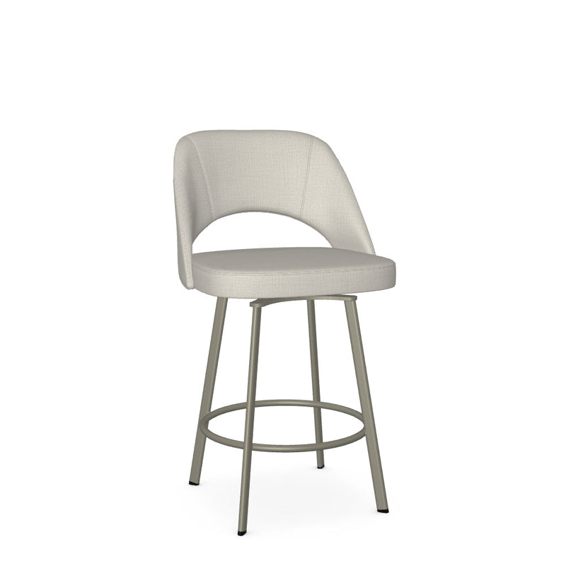 Scarlett Swivel Counter Stool - Upholstered