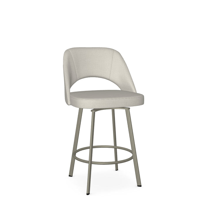 Scarlett Swivel Counter Stool - Upholstered