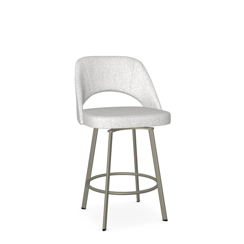 Scarlett Swivel Counter Stool - Upholstered