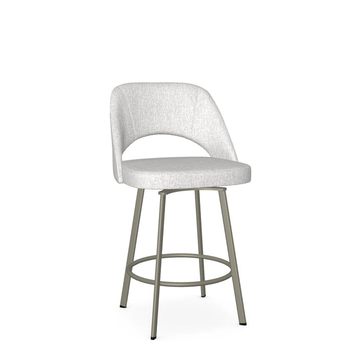 Scarlett Swivel Counter Stool - Upholstered