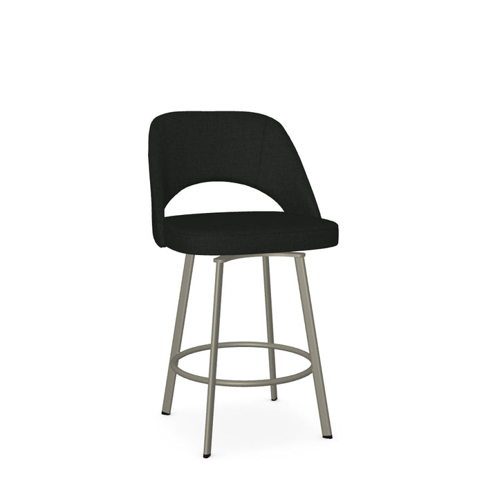 Scarlett Swivel Counter Stool - Upholstered