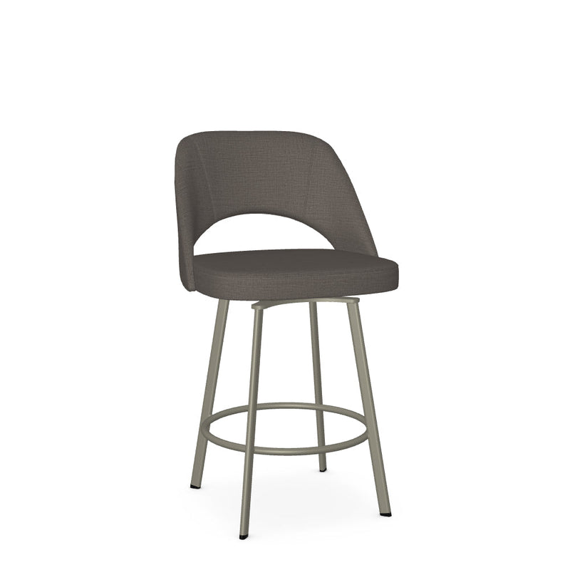 Scarlett Swivel Counter Stool - Upholstered