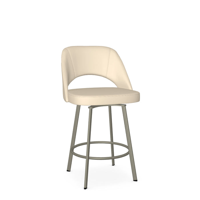 Scarlett Swivel Counter Stool - Upholstered