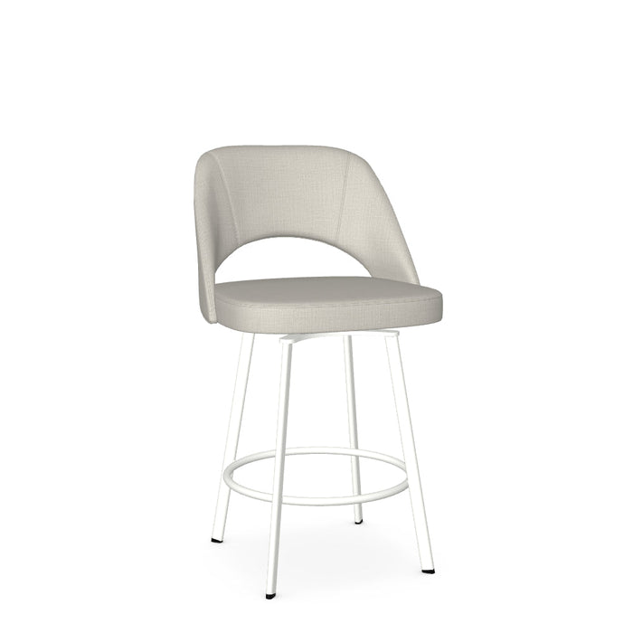 Scarlett Swivel Counter Stool - Upholstered