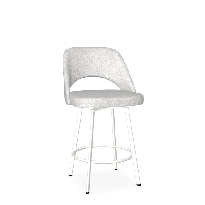 Scarlett Swivel Counter Stool - Upholstered