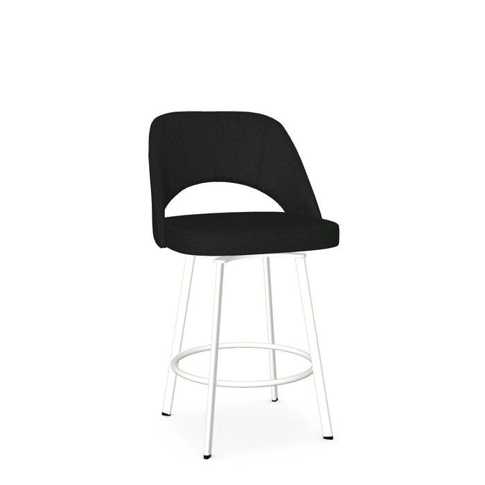 Scarlett Swivel Counter Stool - Upholstered