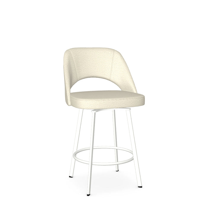 Scarlett Swivel Counter Stool - Upholstered