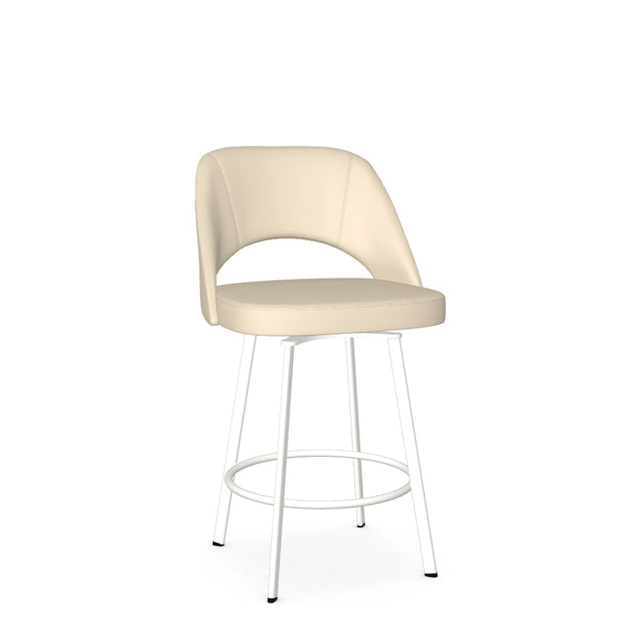 Scarlett Swivel Counter Stool - Upholstered