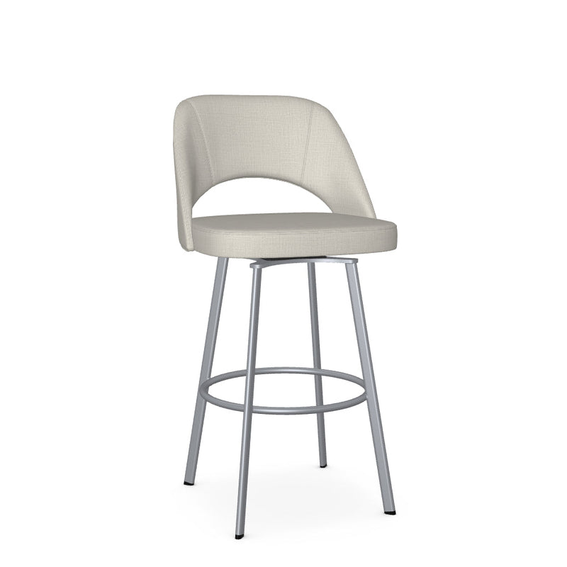 Scarlett Swivel Bar Stool - Upholstered