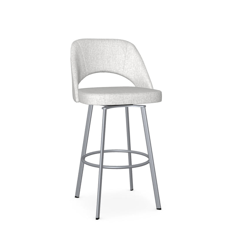 Scarlett Swivel Bar Stool - Upholstered