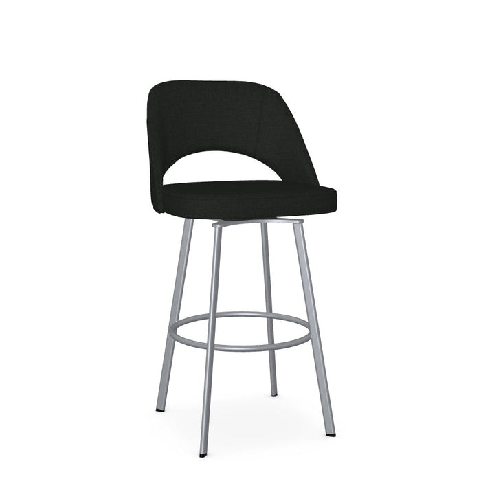 Scarlett Swivel Bar Stool - Upholstered