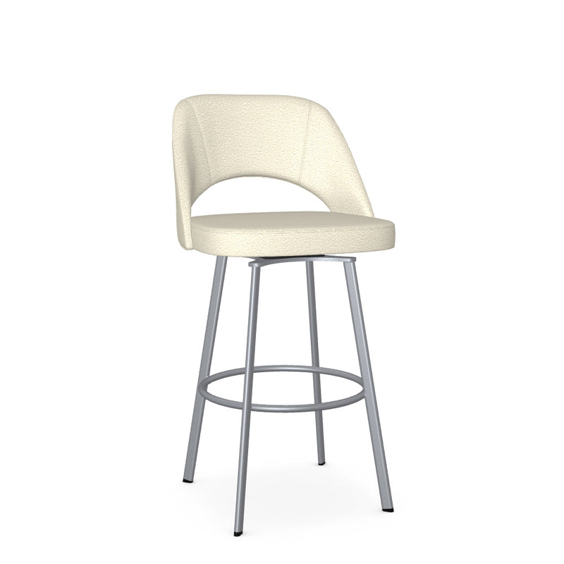 Scarlett Swivel Bar Stool - Upholstered