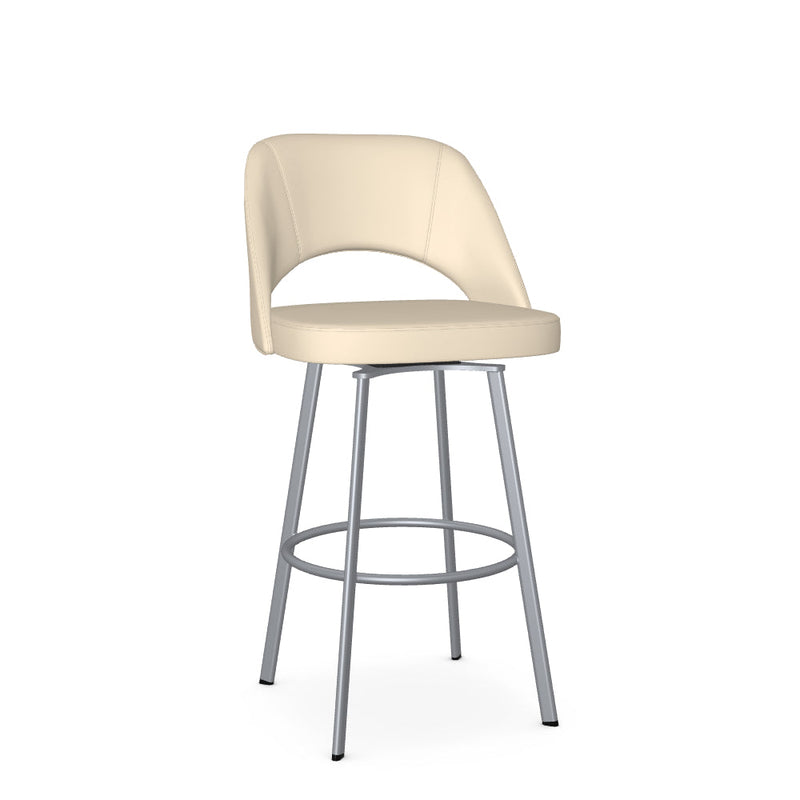 Scarlett Swivel Bar Stool - Upholstered