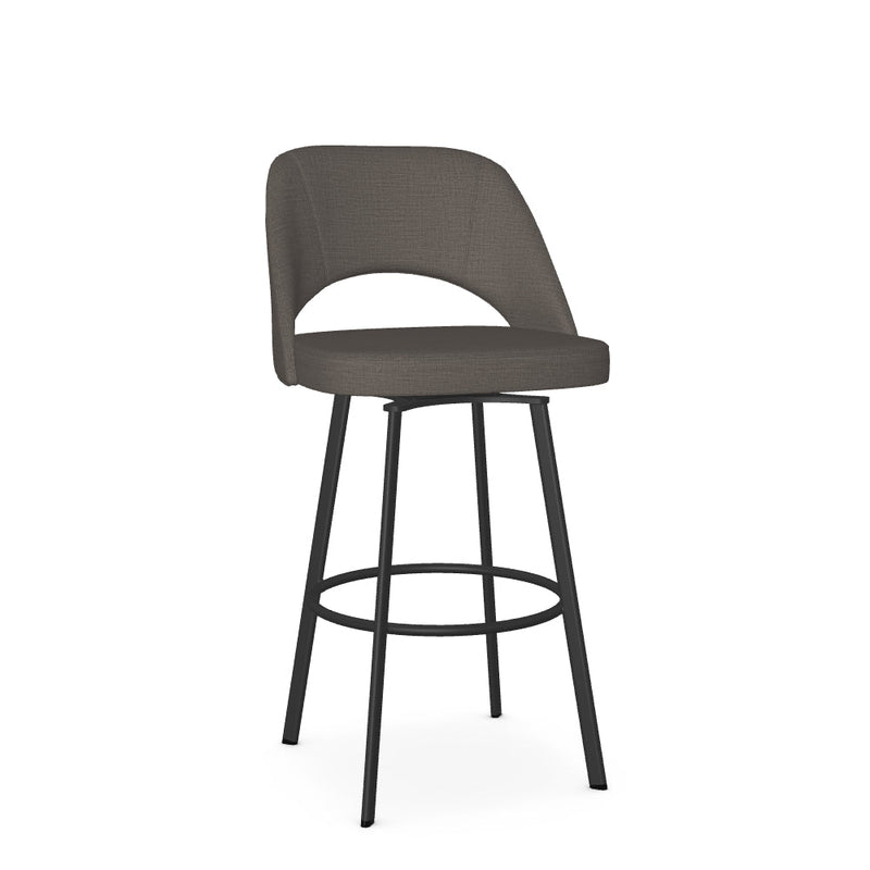 Scarlett Swivel Bar Stool - Upholstered