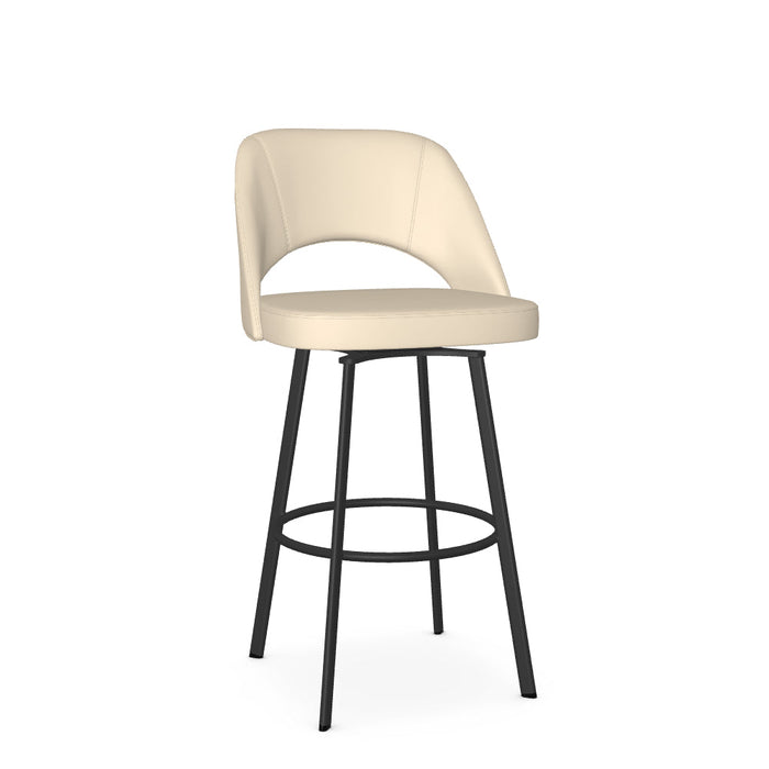Scarlett Swivel Bar Stool - Upholstered