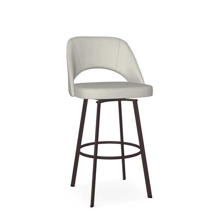 Scarlett Swivel Bar Stool - Upholstered