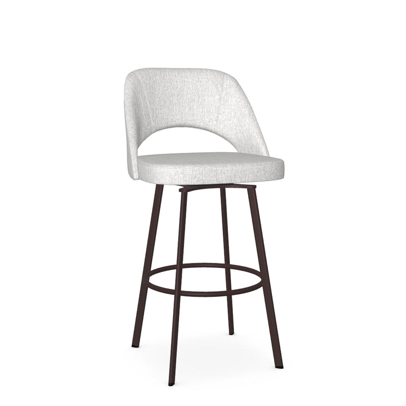 Scarlett Swivel Bar Stool - Upholstered
