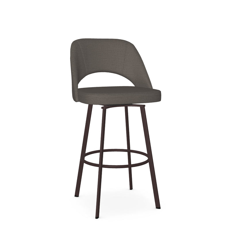 Scarlett Swivel Bar Stool - Upholstered