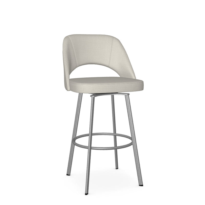 Scarlett Swivel Bar Stool - Upholstered