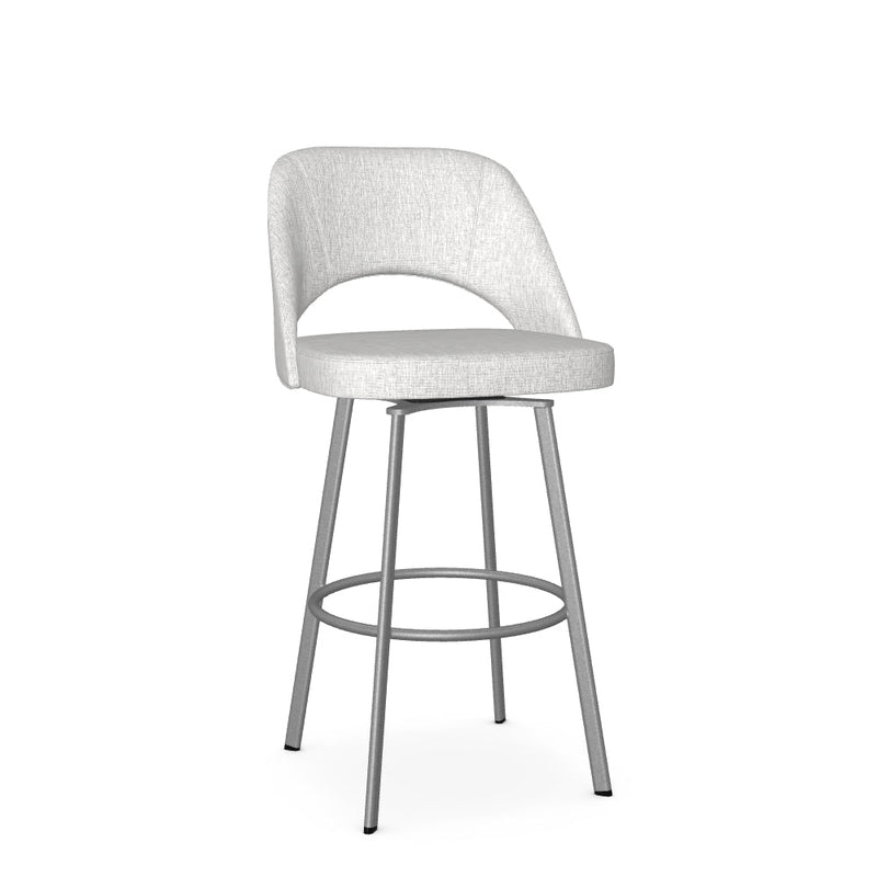 Scarlett Swivel Bar Stool - Upholstered
